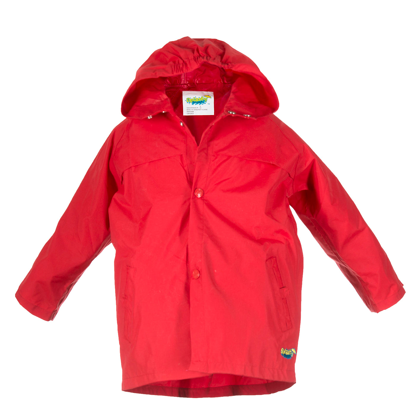 Splashy Waterproof Rain Jacket for Kids