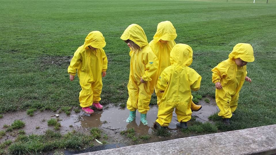 Splashy rainwear sales